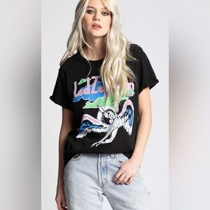 Led-Zepplin II US Tour 1969 Graphic RECYCLED KARMA 100% cotton